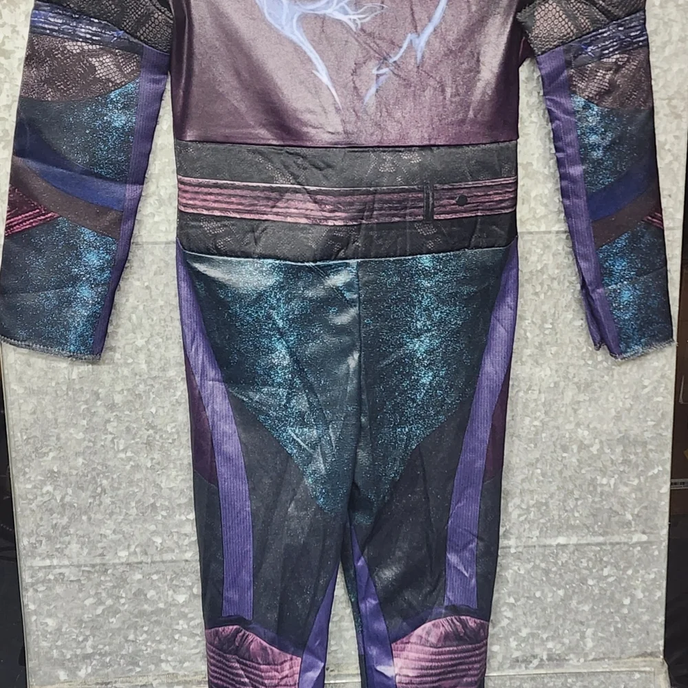 Disney Descendants Mal Costume Play Girls Small 4-6 - Picture 2 of 5